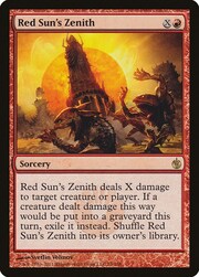 Red Sun's Zenith