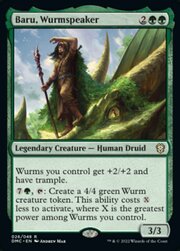 Baru, Wurmspeaker