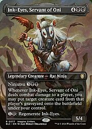 Ink-Eyes, Servant of Oni