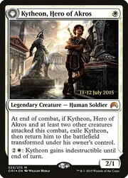 Kytheon, Hero of Akros // Gideon, Battle-Forged