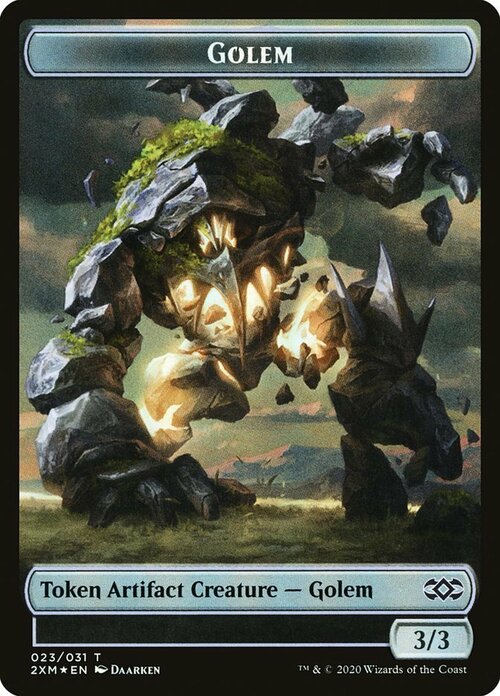 Ape // Golem Card Back