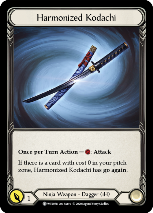 Katsu // Harmonized Kodachi Card Back