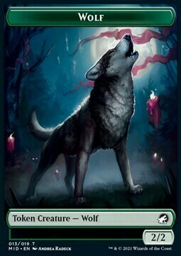 Spider // Wolf Card Back