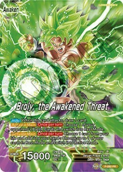 Broly // Broly, the Awakened Threat Card Back