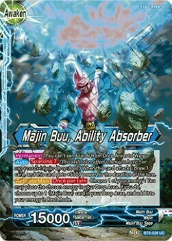 Majin Buu // Majin Buu, Ability Absorber Card Back