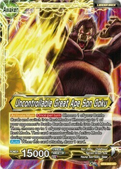 Son Goku // Uncontrollable Great Ape Son Goku Card Back