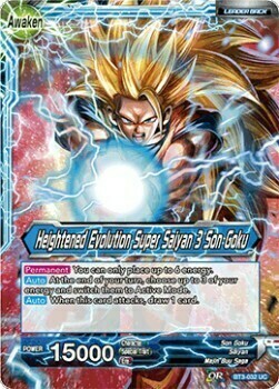 Son Goku // Heightened Evolution Super Saiyan 3 Son Goku Card Back