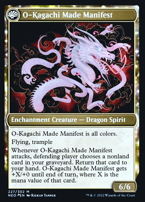 The Kami War // O-Kagachi Made Manifest Card Back