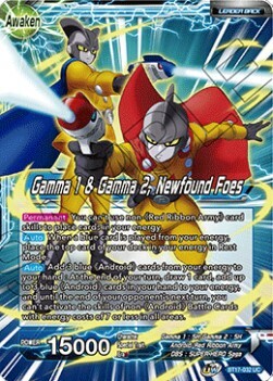 Gamma 1 & Gamma 2 // Gamma 1 & Gamma 2, Newfound Foes Card Back