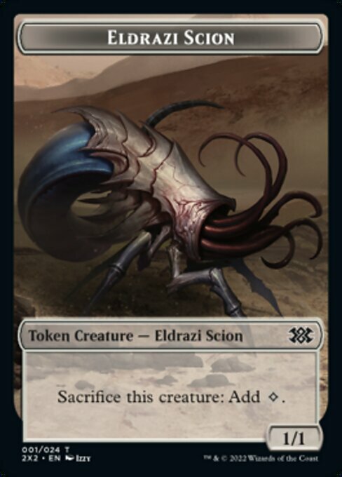 Eldrazi Scion // Faerie Rogue Card Back