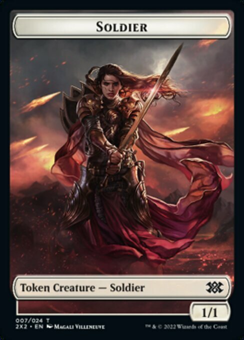 Saproling // Soldier Card Back