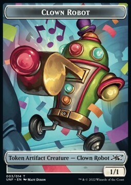 Storm Crow // Clown Robot Card Back