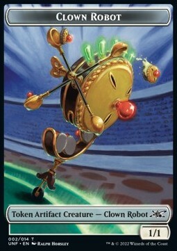 Treasure // Clown Robot Card Back