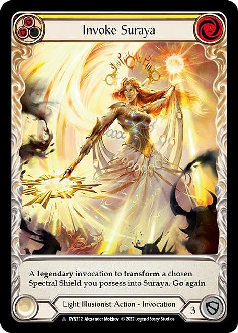 Invoke Suraya // Suraya, Archangel of Knowledge Parte Posterior