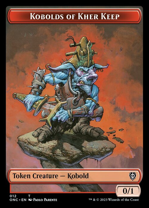 Dragon // Kobolds of Kher Keep Card Back