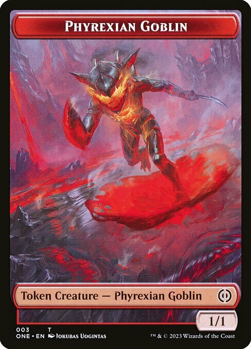 Rebel // Phyrexian Goblin Parte Posterior