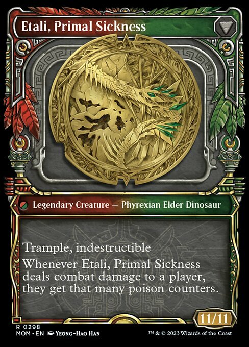 Etali, Primal Conqueror // Etali, Primal Sickness Card Back