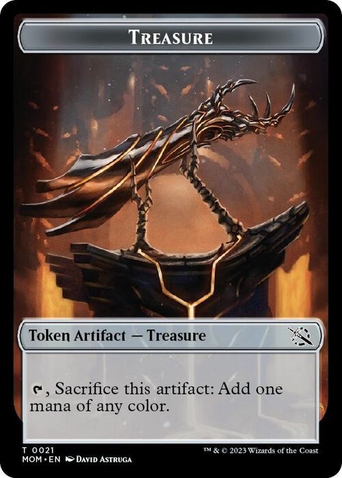 Phyrexian Hydra // Treasure Parte Posterior