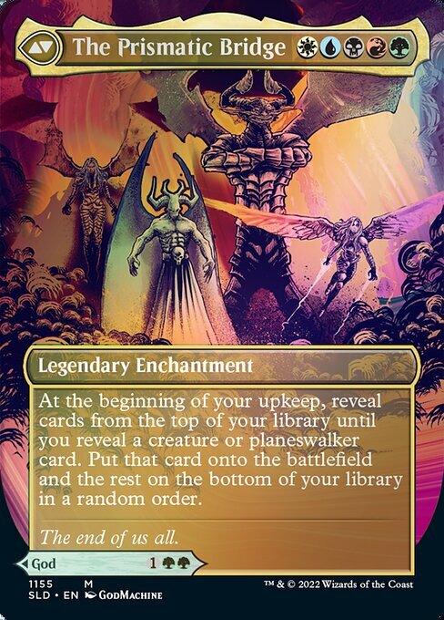 Esika, God of the Tree // The Prismatic Bridge Card Back