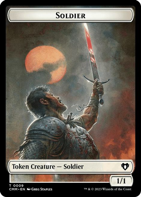 Elemental // Soldier Card Back