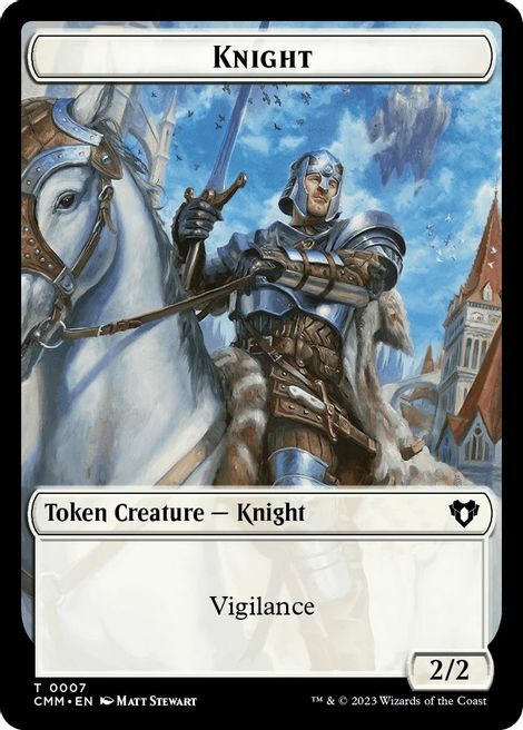 Treasure // Knight Card Back