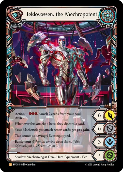 Singularity // Teklovossen, the Mechropotent Card Back