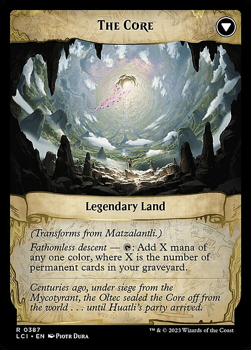 Matzalantli, the Great Door // The Core Card Back