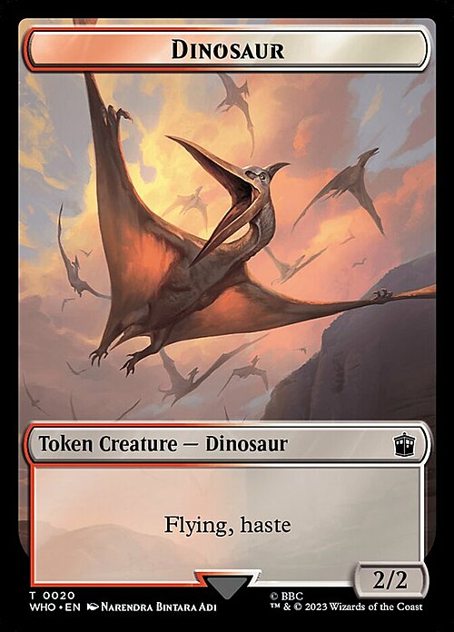 Human Noble // Dinosaur Card Back