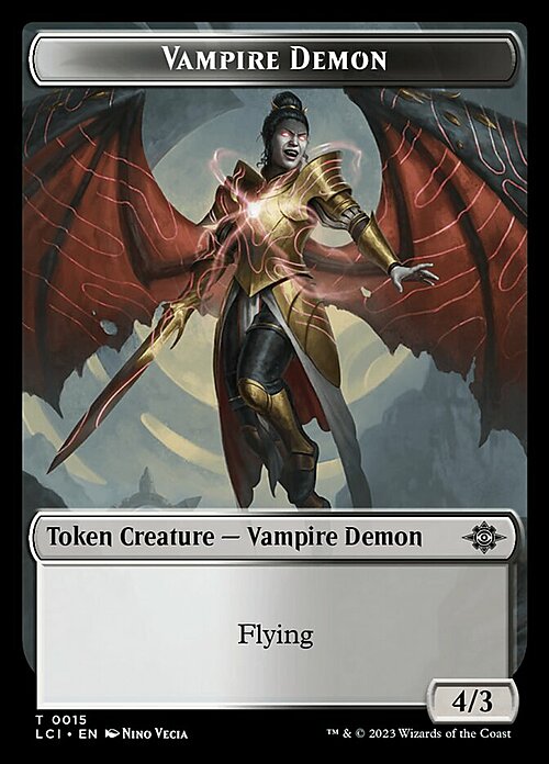 Gnome // Vampire Demon Card Back