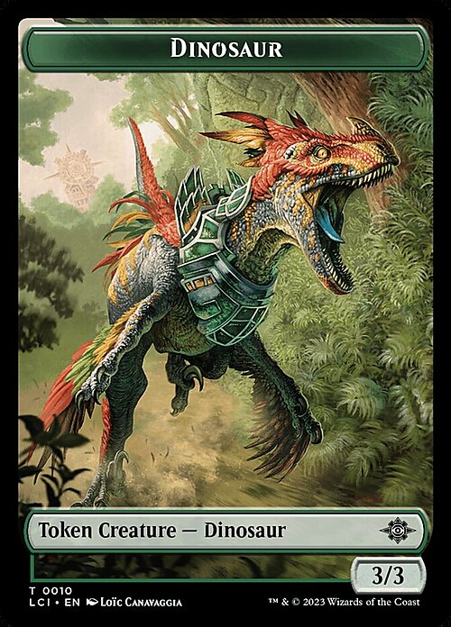 Gnome // Dinosaur Card Back