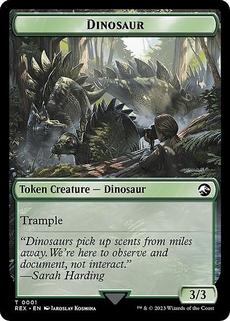 Copy // Dinosaur Card Back