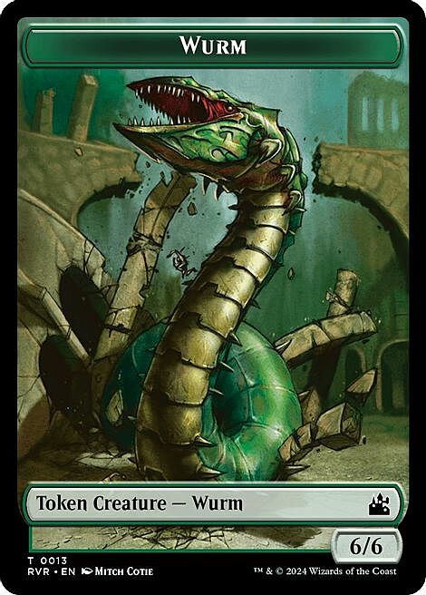 Saproling // Wurm Card Back