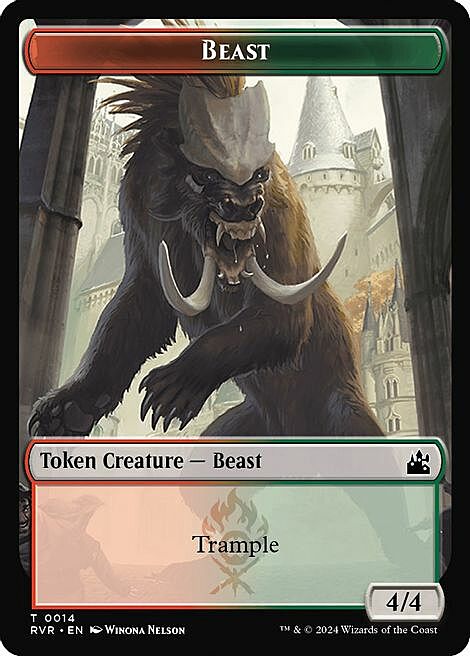 Saproling // Beast Card Back