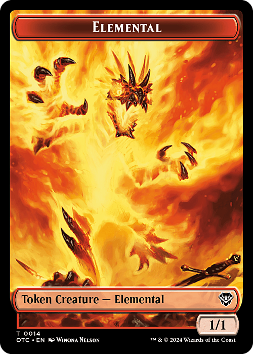 Bird Illusion // Elemental Card Back