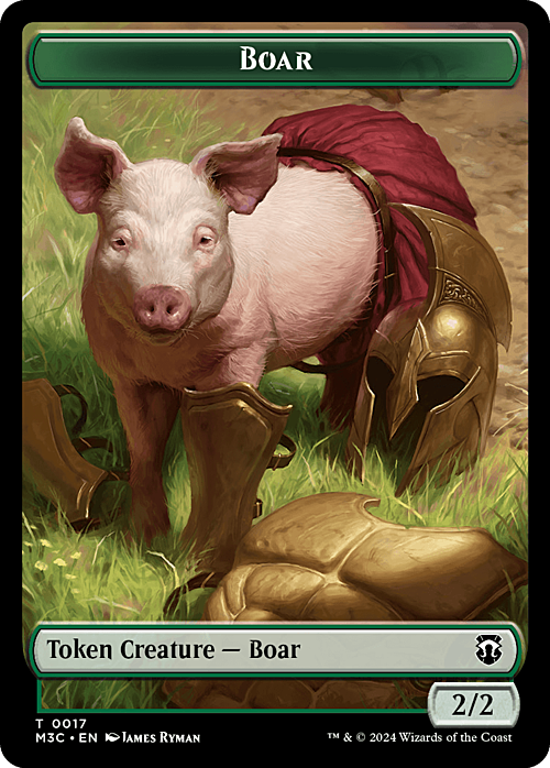 Hydra // Boar Card Back