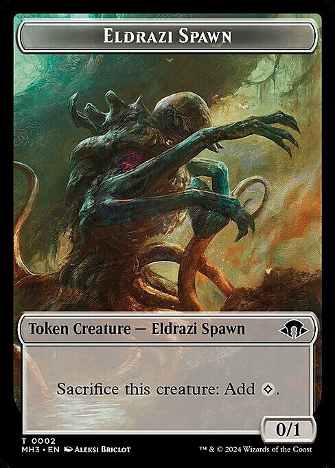 Eldrazi Scion // Eldrazi Spawn Card Back