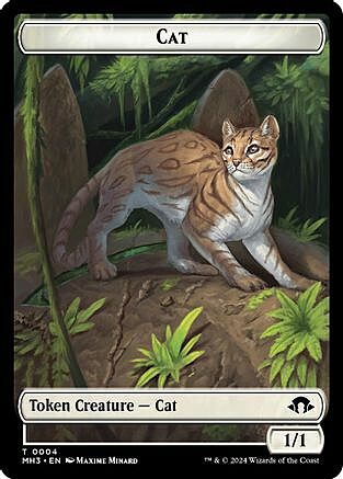 Eldrazi Spawn // Cat Card Back