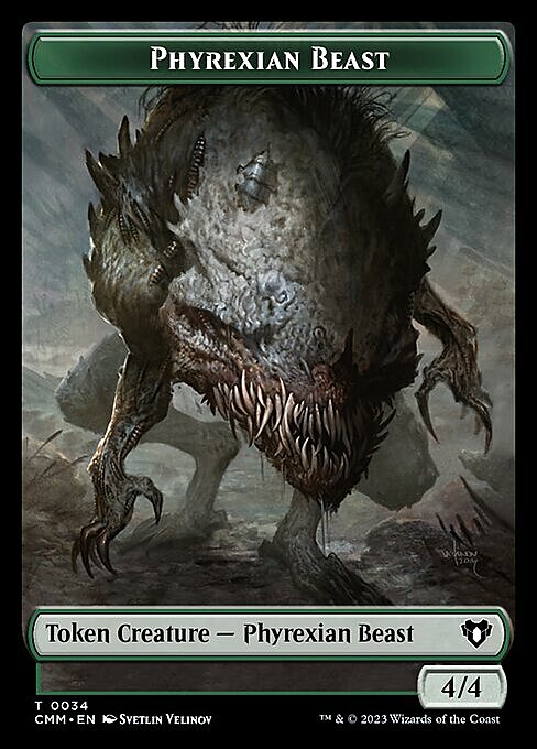 Eldrazi Spawn // Phyrexian Beast Card Back