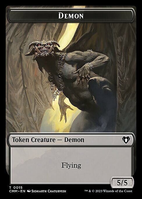 Elemental // Demon Card Back