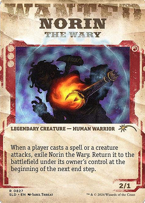 Norin the Wary // Norin the Wary Card Back