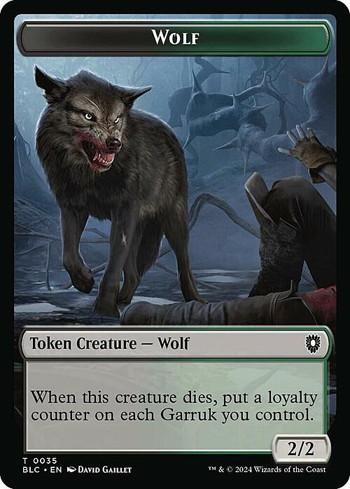 Human Soldier // Wolf Card Back