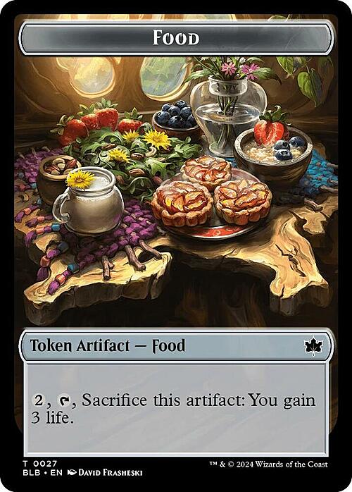 Coruscation Mage // Food Card Back