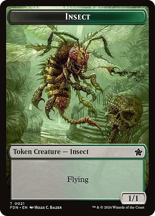 Zombie // Insect Card Back