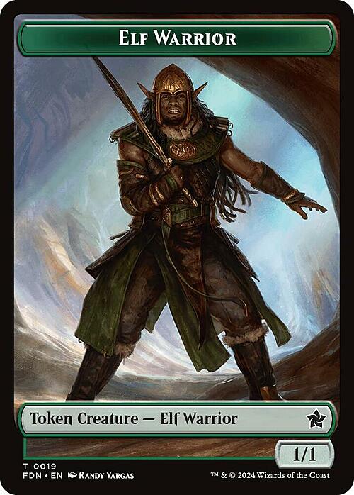 Rat // Elf Warrior Card Back