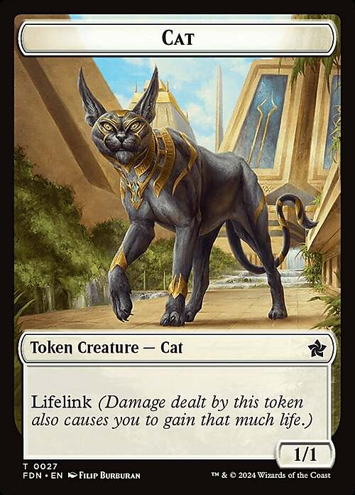 Phyrexian Goblin // Cat Card Back