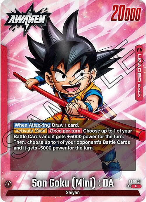 Son Goku : DA // Son Goku : DA Card Back