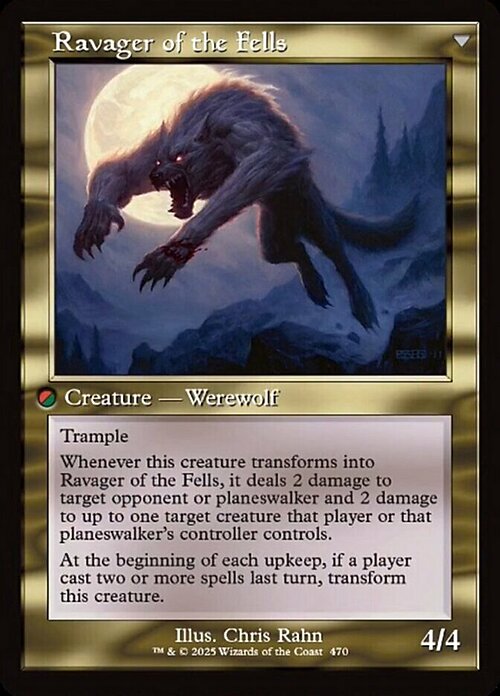 Huntmaster of the Fells // Ravager of the Fells Card Back