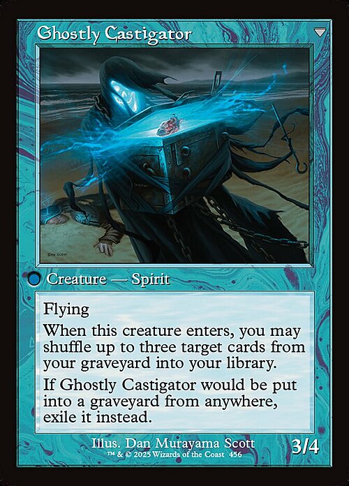 Covetous Castaway // Ghostly Castigator Card Back