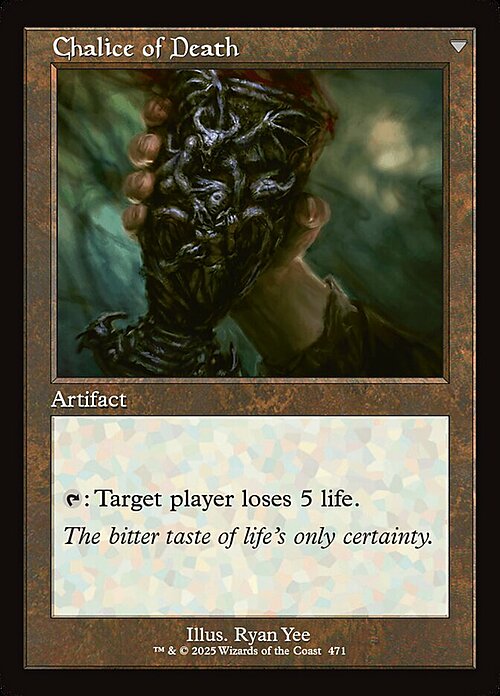 Chalice of Life // Chalice of Death Card Back