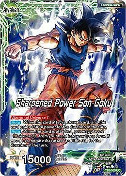 Son Goku // Sharpened Power Son Goku Card Back